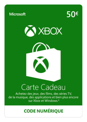 Xbox Live – Carte Cadeau de 50 EUR [Code Digital – Xbox Live]