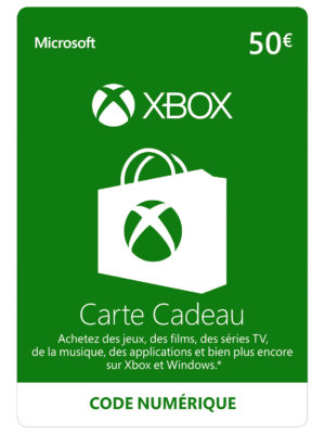 Xbox Live - Carte Cadeau de 50 EUR [Code Digital - Xbox Live]