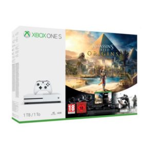 Pack Xbox One S 1to Blanche + Ac Origins+r6 Siege XBOX ONE