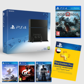 ps4-500gb-gow-ps4-uncharted4-horizonzerodawn-gtsport-psn3mois