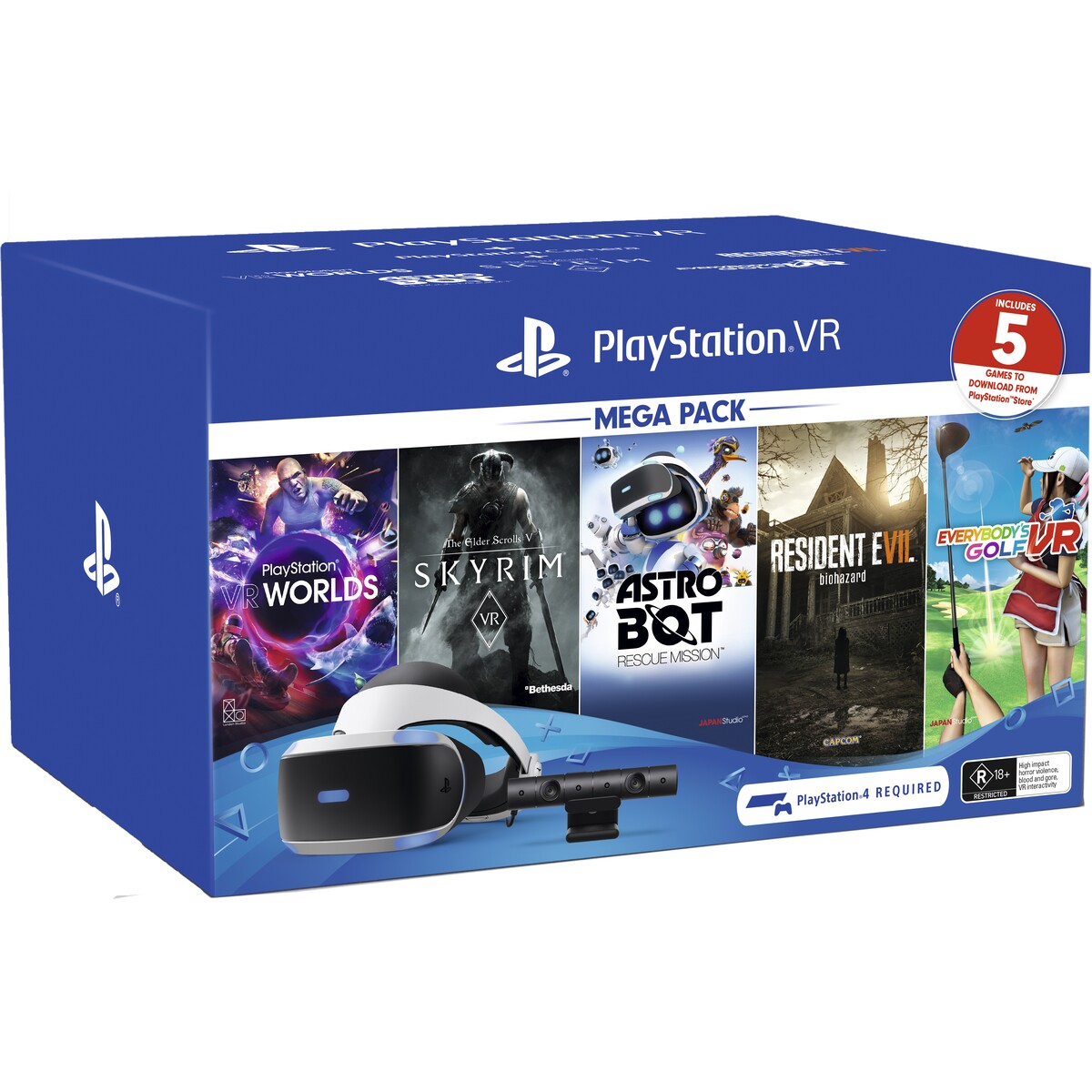 Casque VR Sony Playstation avec pack appareil photo, Maroc