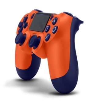 Manette-PS4-Sony-DualShock-4-Sans-fil-V2-Sunset-Orange