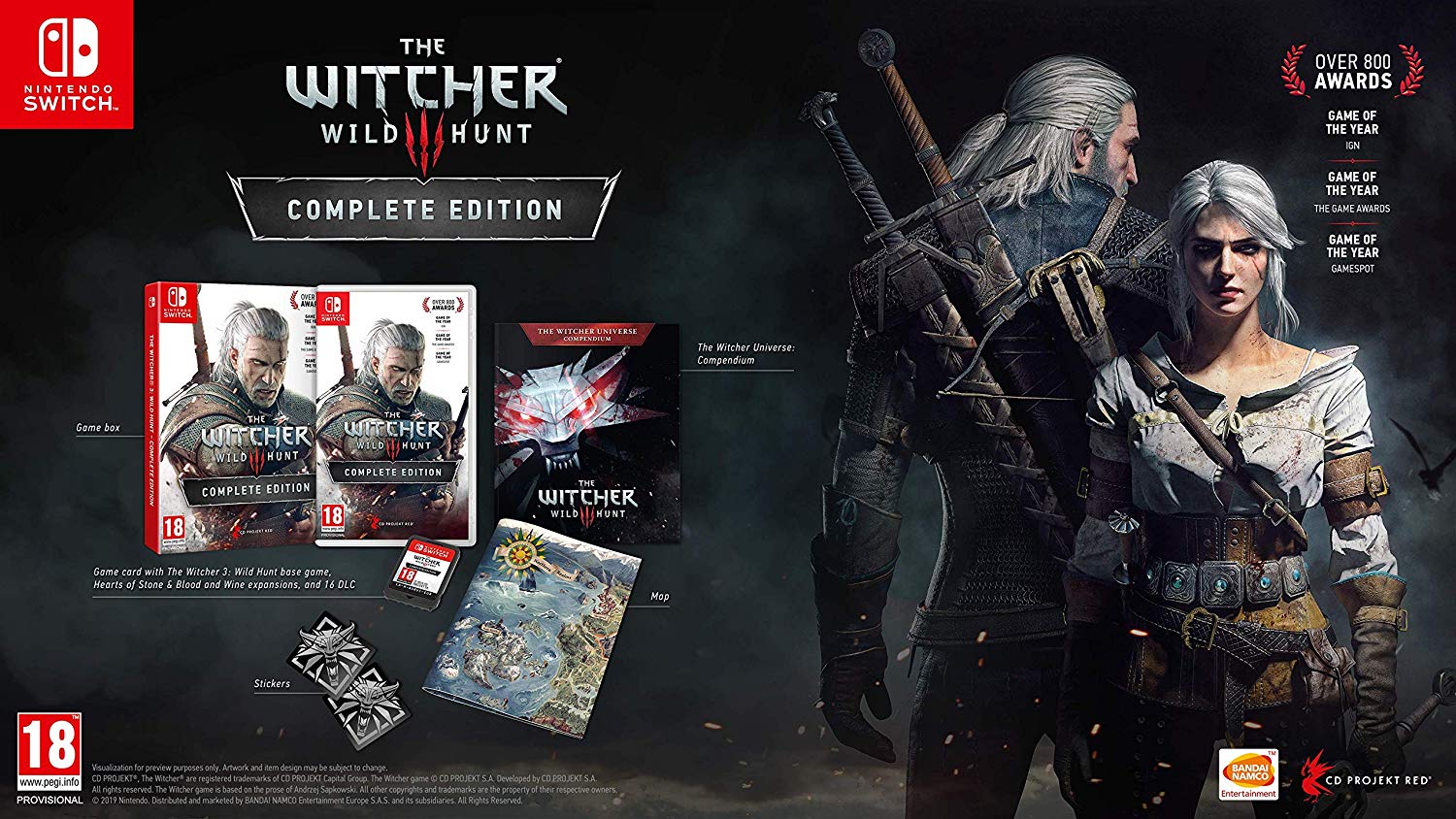 CD Projekt The Witcher 3: Wild Hunt Complete Anglais Playstation 5