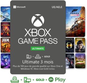 Abonnement Xbox Game Pass Ultimate | 3 Mois | Xbox/Win 10 PC – Code jeu à télécharger