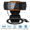 Full HD 1080P Webcam USB Webcam with Microphone Widescreen Video Camera for Computer Laptop
