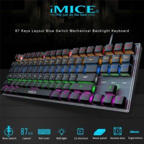 IMICE MK-X60 - Clavier Gamer Mécanique Métal Rétro-éclairage RGB - Achat  jeux video Maroc 