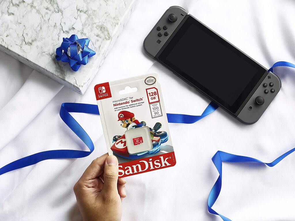 Carte microSDXC SanDisk 128 GB - Nintendo Switch - Achat jeux