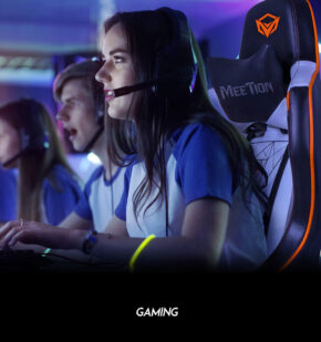 Chaise Gaming E-Sport à dossier réglable à 180 ° – Meetion CHR15