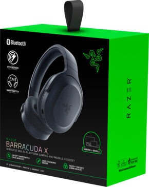 Razer – Barracuda X 2022 Edition Wireless Gaming Headset for PC, PS5, PS4, Switch, and Mobile – Black