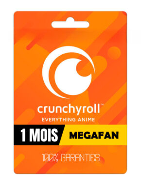 Crunchyroll MEGA FAN – 1 Mois