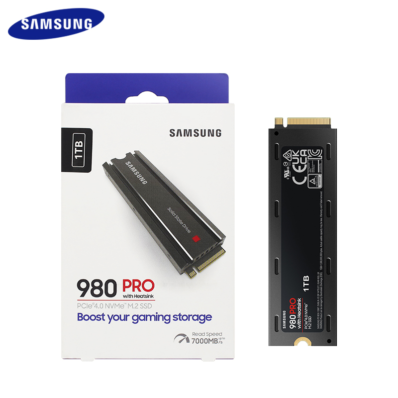 Samsung 980 Pro 1To Gen 4 SSD Nvme - PS5 (avec Dissipateur) - Alger Algérie