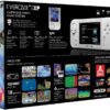 Blaze Evercade EXP – Console Portable + Capcom Collection 18 jeux intégrés & Cartouche Irem Arcade N°07 Incluse