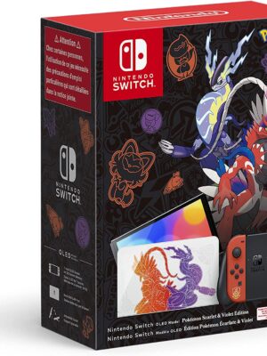 Nintendo Console Switch modèle Oled Pokemon Ecarlate et Violet