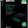 Seagate Game Drive for Xbox 2TB External Hard Drive Portable HDD – USB 3.2 Gen 1, Black with built-in green LED bar , Xbox Certified, 3 year Rescue Services (STKX2000400)