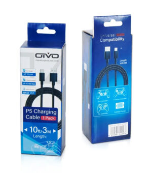 OVIO – Câble type C 3M , charge rapide pour Playstation 5, Xbox Series X|S, manette Switch Pro