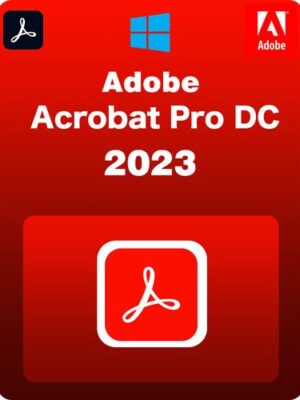 Adobe Acrobat Pro DC 2023 For Windows