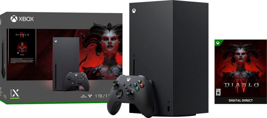 Console Xbox Series X 1TB Pack Diablo 4