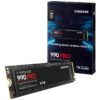 990 PRO Série NVMe SSD, PCIe 4.0 M.2 Type 2280 - 4 TB