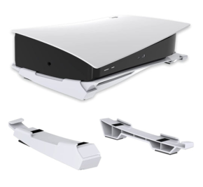 NexiGo Accessoires PS5 Support horizontal [Design minimaliste] Support de base PS5 Compatible avec Playstation 5 Disc et éditions numériques Blanc