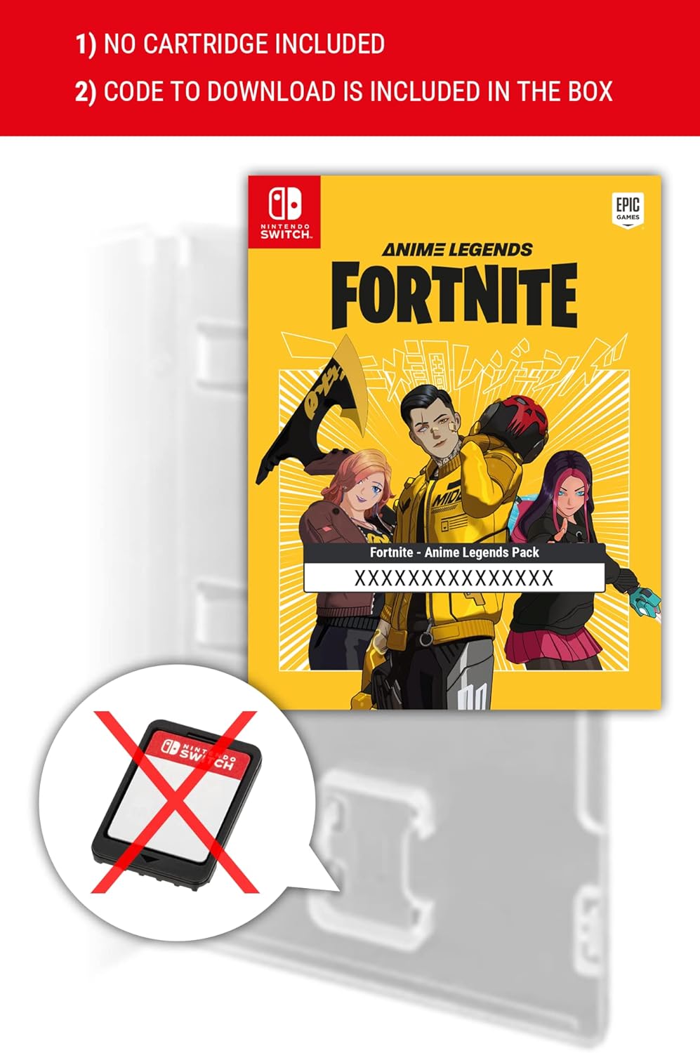 Fortnite Anime Legends Nintendo Switch Code De Téléchargement Achat Jeux Video Maroc 1489