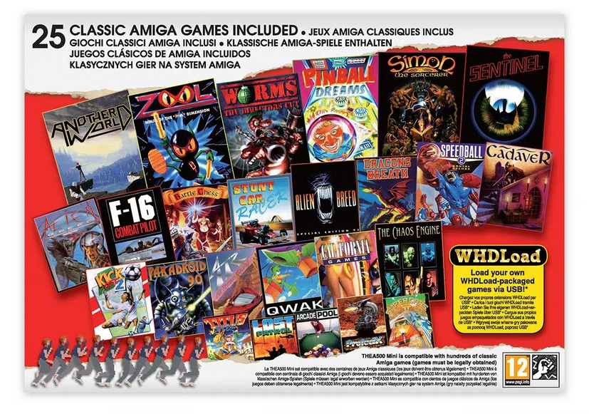 Console Retro Games Ltd The Amiga 500 Mini 