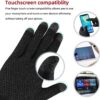 Gants de jeu tactiles , anti-transpiration, respirants, en fibre nano-argent très sensible