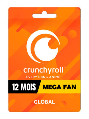 Crunchyroll MEGA FAN – 12Mois