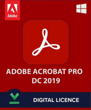 Adobe Acrobat Pro DC 2019 (PC) (1 appareil, à vie)