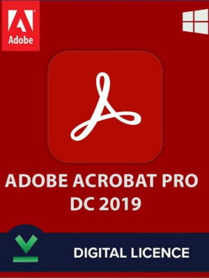 Adobe Acrobat Pro DC 2019 (PC) (1 appareil, à vie)