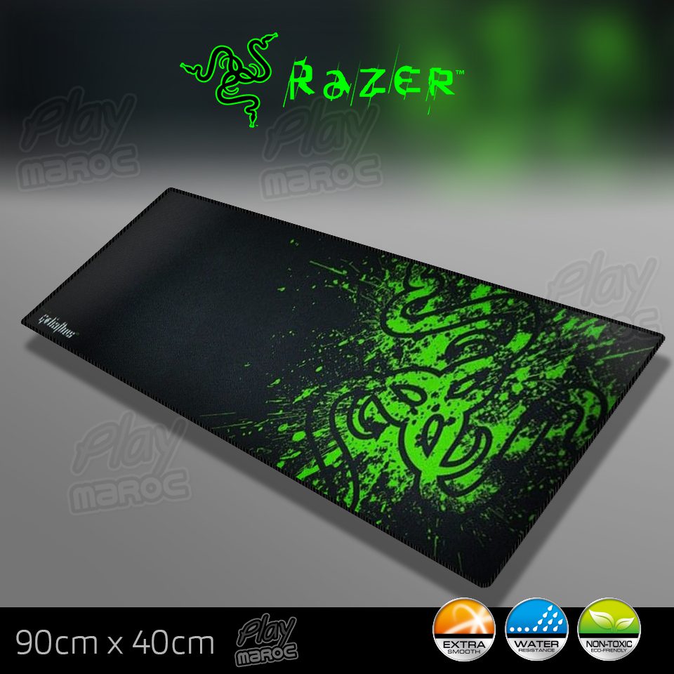 Tapis De Souris Razer Kabuto – Microfibre Ultra-mince, Antidérapant, Portable