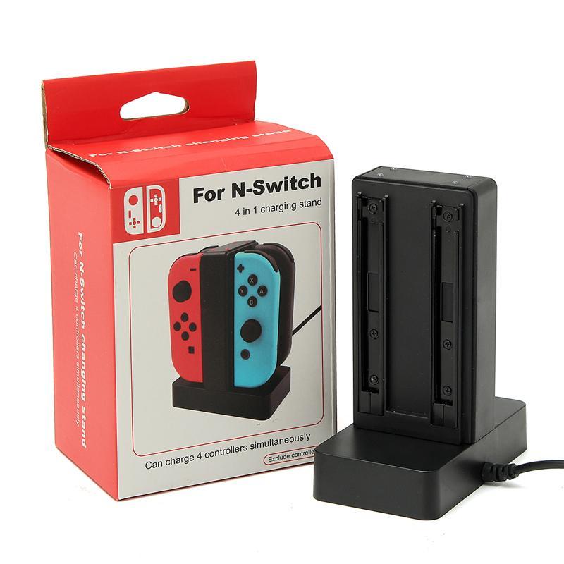 Station de charge 4 en 1 pour Joy-Con Nintendo Switch - Achat jeux ...