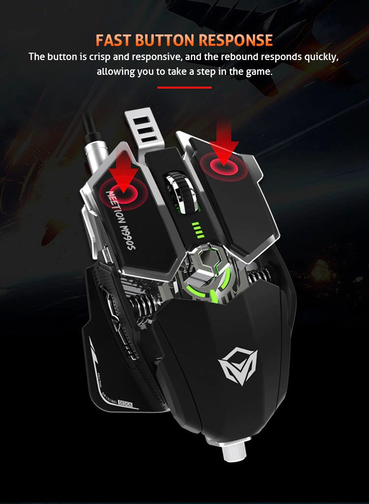 MEETION M990S - Souris Gaming programmable RGB - Achat jeux video Maroc ...