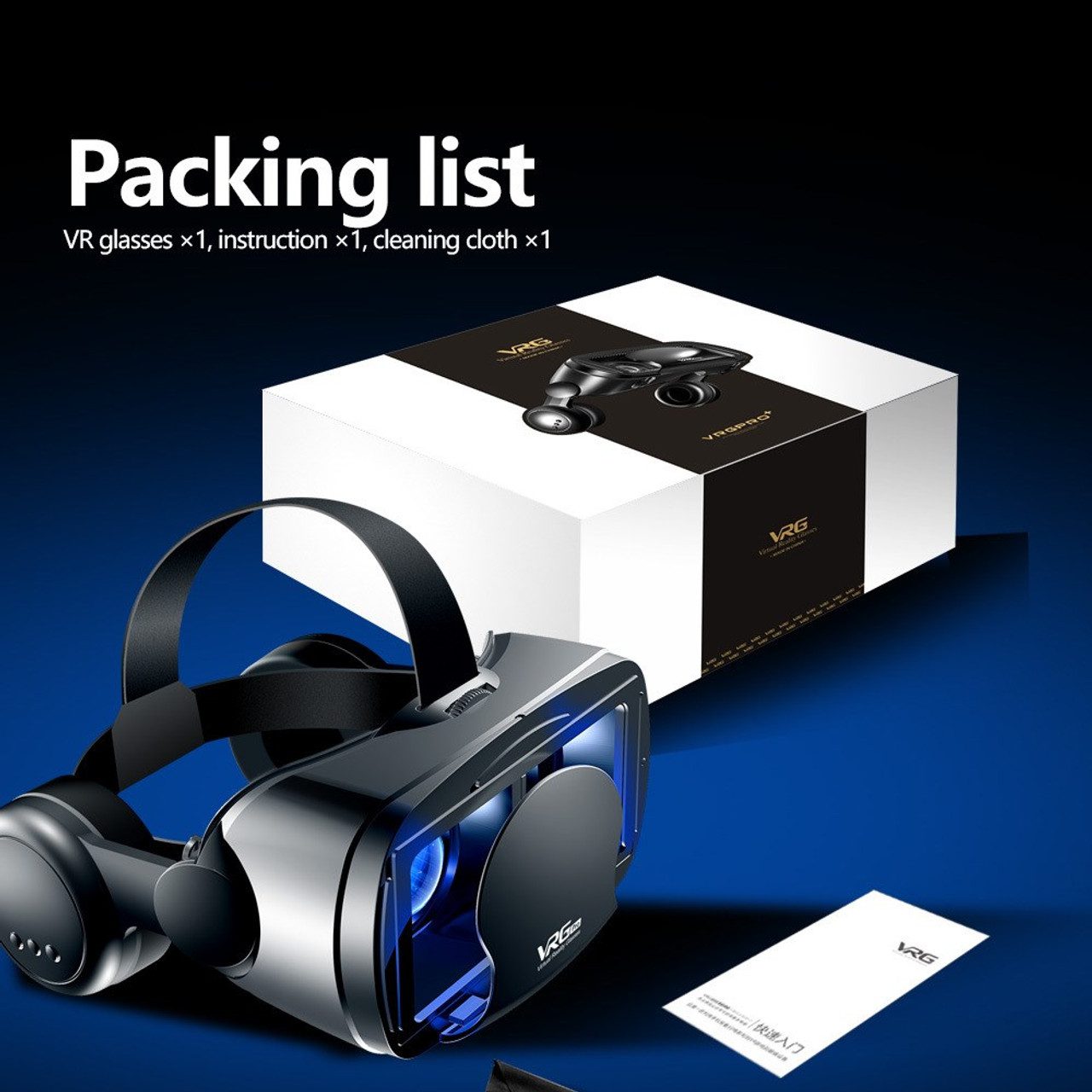 VR SHINECON 1 casco de realidad virtual 3D VR para iPhone y teléfonos