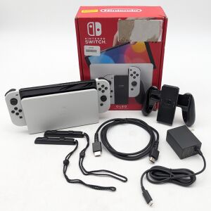 Console Nintendo Switch – Modèle OLED – Blanc (Reconditionnée)