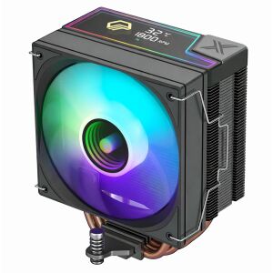 Ventirad CPU XTRIKE AP-600 Black RGB avec Écran Température – Intel & AM
