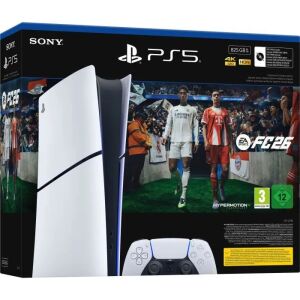 Pack PS5 Digitale Slim + EA Sports FC 26 (Code dans la boîte)