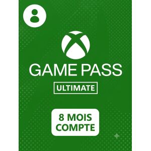 Xbox Game Pass Ultimate 8 Mois – Compte Xbox Live