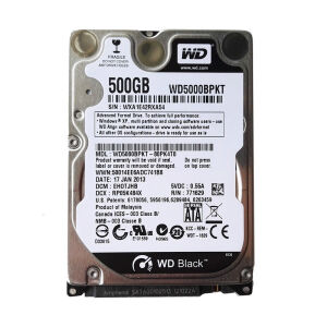 WD Scorpio Black 500 Go SATA 2,5" 7200 RPM (WD5000BPKT)